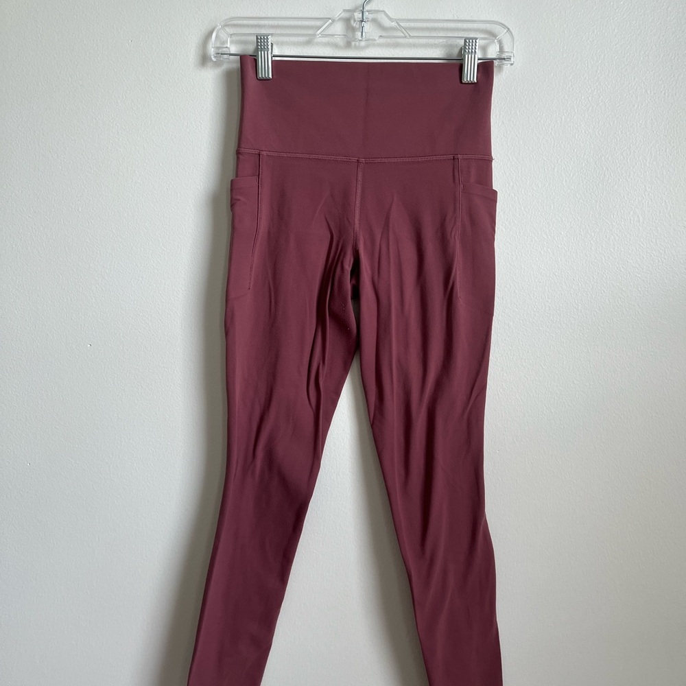 Athleta Gray Legging 7/8 Tight - Picture 2 of 3